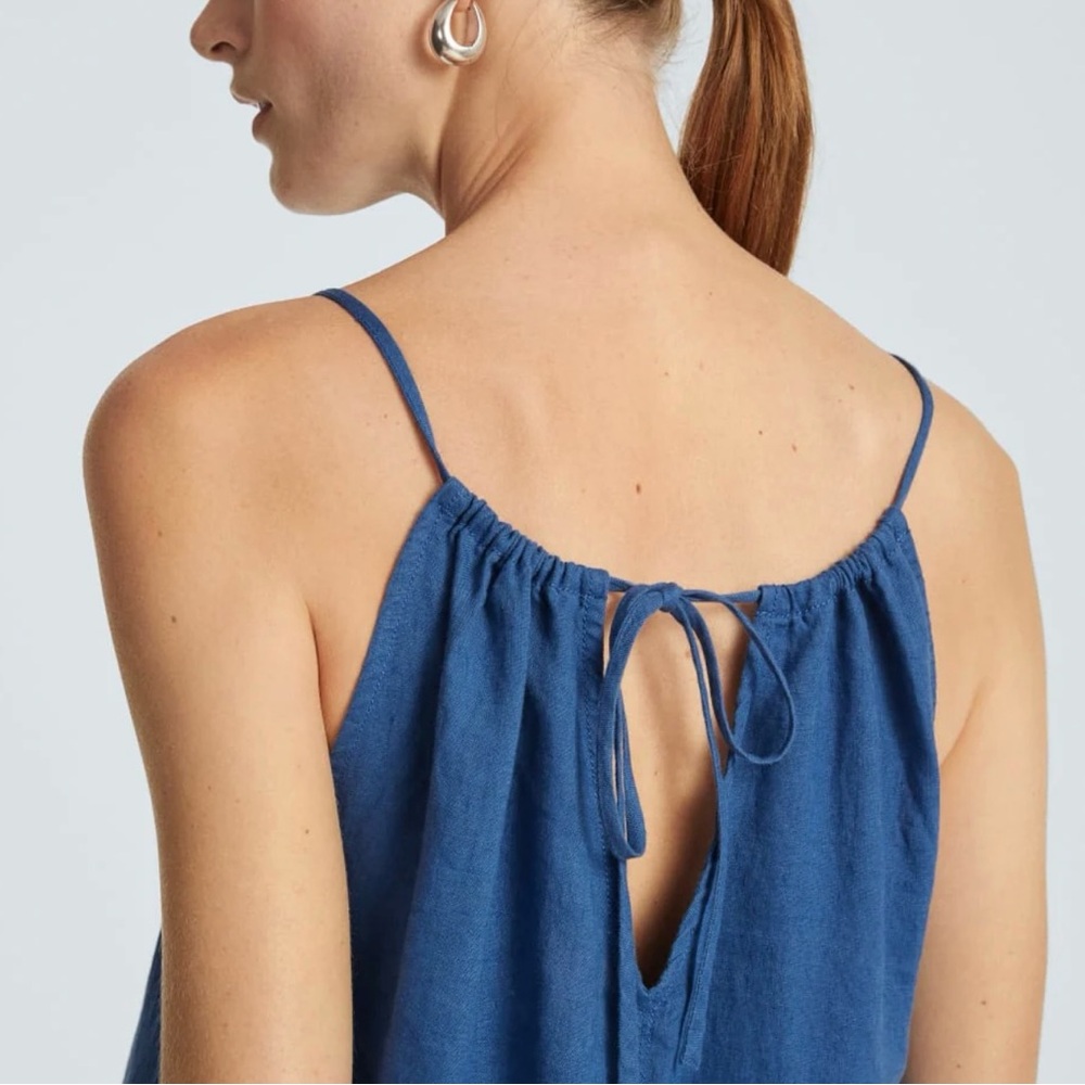 Everlane The Apron Linen Dress